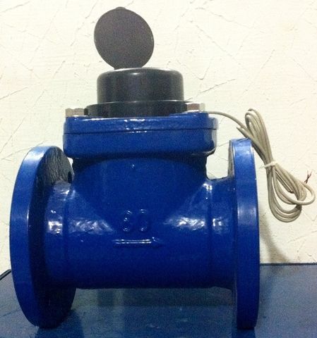Medidor de flujo turbina con salida de pulsos
